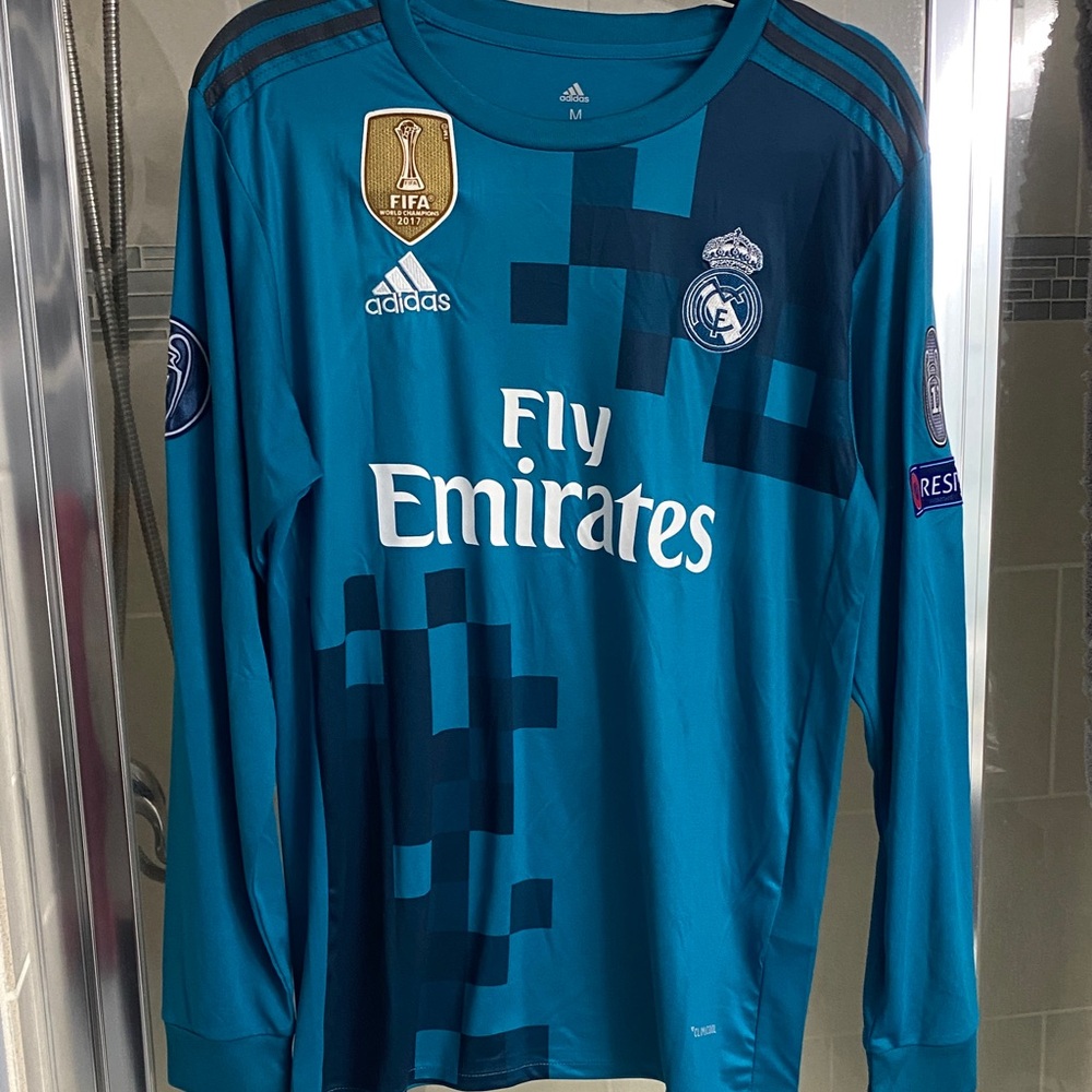 Real Madrid Ronaldo Long Sleeve Soccer Jersey